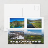 Zypern-Postkarte Postkarte (Vorne/Hinten)