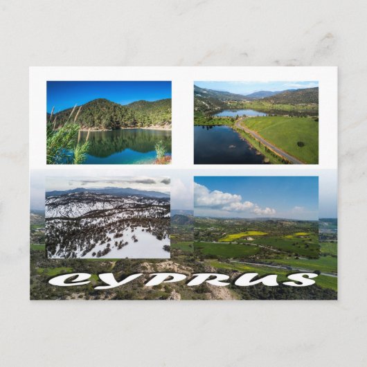 Zypern-Postkarte Postkarte (Vorderseite)