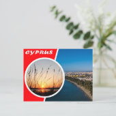 Zypern-Postkarte Postkarte (Stehend Vorderseite)