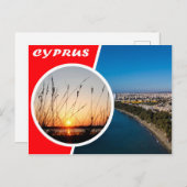 Zypern-Postkarte Postkarte (Vorne/Hinten)