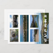 Zypern-Postkarte Postkarte (Vorne/Hinten)