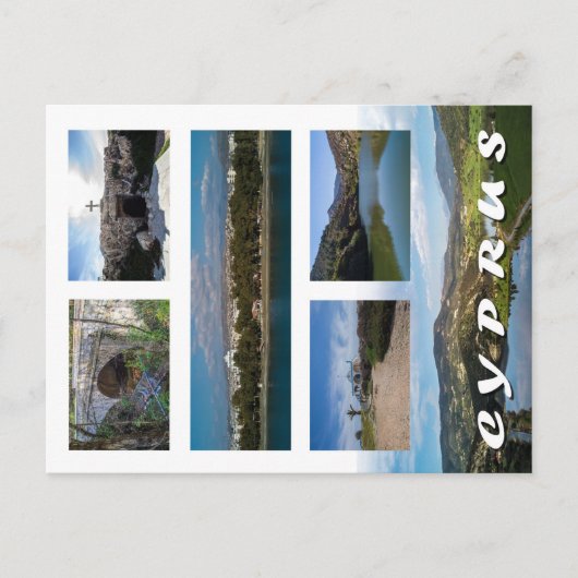 Zypern-Postkarte Postkarte (Vorderseite)