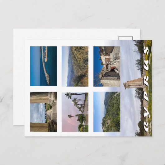 Zypern-Postkarte Postkarte (Vorne/Hinten)