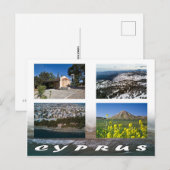 Zypern-Postkarte Postkarte (Vorne/Hinten)