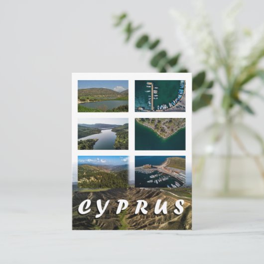 Zypern-Postkarte Postkarte (Stehend Vorderseite)