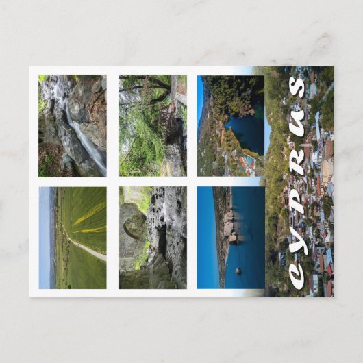 Zypern-Postkarte Postkarte (Vorderseite)