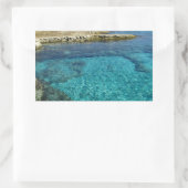 Zypern Rechteckiger Aufkleber (Tasche)