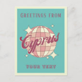 Zypern RetZypern Vintage Postkarte (Vorderseite)