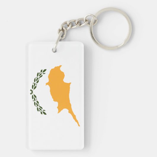 Zypern Schlüsselanhänger (Rückseite)