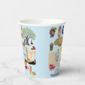 Zypern Symbole für Reisende Pappbecher (Links)