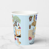 Zypern Symbole für Reisende Pappbecher (Rechts)