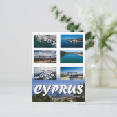 Zypern-Szenen Postkarte (Stehend Vorderseite)