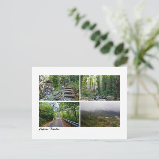 Zypern Troodos Postkarte (Stehend Vorderseite)