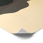 Zypern Vintages Strandprospekt Poster (Ecke)