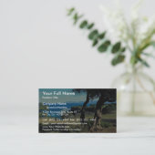 Zypern Visitenkarte (Stehend Vorderseite)