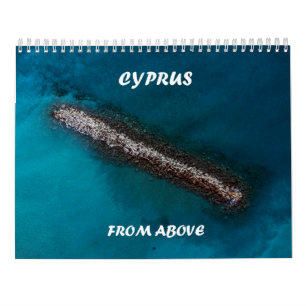 Zypern von oben Kalender