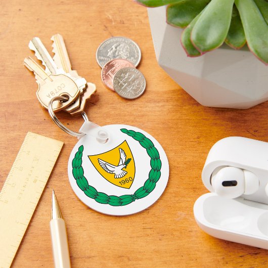 ZYPERN-Wappen Schlüsselanhänger