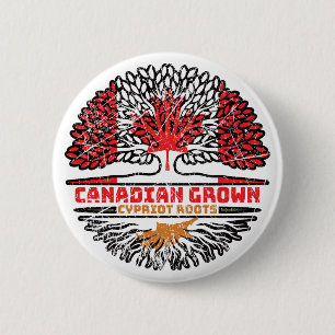 Zypern Zypriot Canadian Treots Button