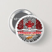 Zypern Zypriot Canadian Treots Button (Vorne & Hinten)