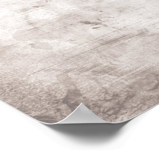 Zypern; zyprische Flagge Poster (Ecke)