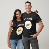 Zypernflagge Modern T-Shirt (Unisex)