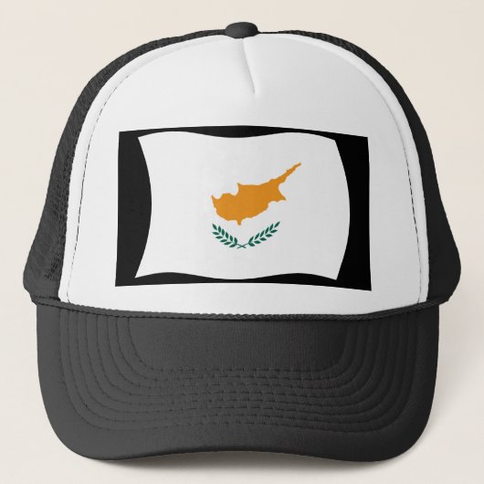 Zypernflagge Mütze (Vorderseite)