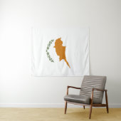 Zypernflagge Wandteppich (Beispiel (Horizontal))