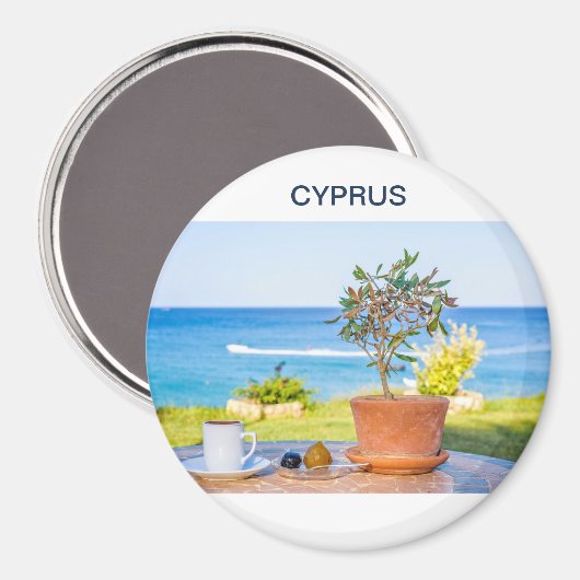 Zypernmagnet Magnet (Vorderseite/Rückseite)