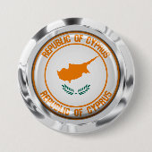 Zypernrunde Embleme Button (Vorderseite)