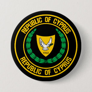 Zypernrunde Embleme Button