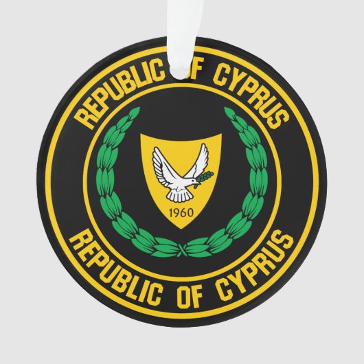 Zypernrunde Embleme Ornament (Vorderseite)