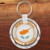 Zypernrunde Embleme Schlüsselanhänger (Vorderseite)