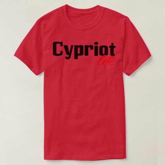 Zyprerleben T-Shirt (Design vorne)