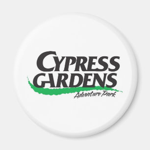 Zypresse arbeitet Abenteuer-Park im Garten Magnet
