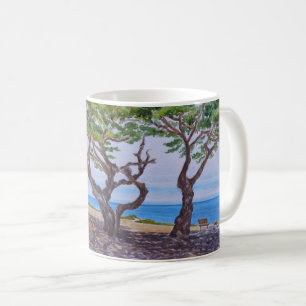 Zypressen in Pacific Grove Kaffeetasse