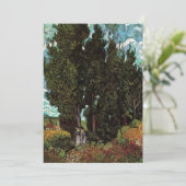 Zypressen mit weiblichen Abbildungen von Vincent v (Stehend Vorderseite)