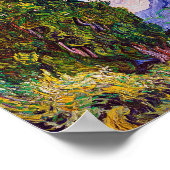 Zypressen, Van Gogh Poster (Ecke)