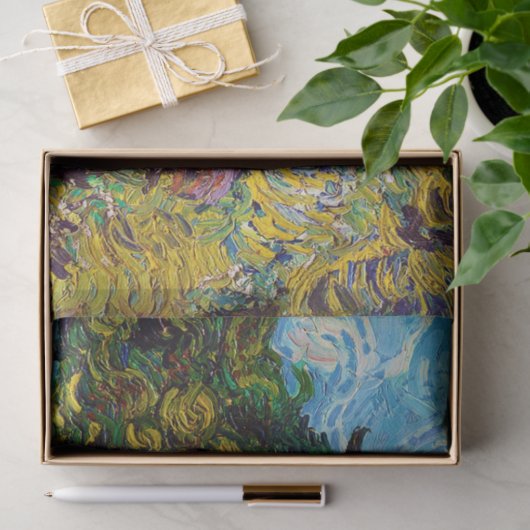 Zypressen, Van Gogh Seidenpapier (Geschenk)