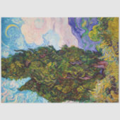 Zypressen, Van Gogh Seidenpapier (Vorderseite)