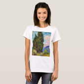 Zypressen, Van Gogh T-Shirt (Vorne ganz)