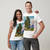 Zypressen, Van Gogh T-Shirt (Unisex)