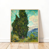 Zypressen, Vincent van Gogh Art Poster