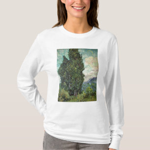 Zypressen Vincent van Goghs , 1889 T-Shirt
