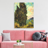 Zypressen von Vincent van Gogh Leinwanddruck (Insitu (Wohnzimmer))