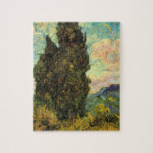 Zypressen von Vincent van Gogh Puzzle (Vertikal)