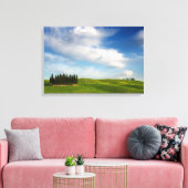 Zypressenbäume in der toskanischen Leinwand (Insitu (Wohnzimmer))