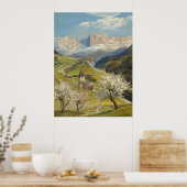 Zyprian & Rosengarten von Petrides Poster (Küche)