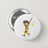 Zypriotischer Junge Button (Vorne & Hinten)