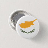 zyprische Flagge Button (Vorne & Hinten)