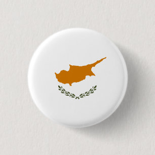zyprische Flagge, Flagge Zyperns Button